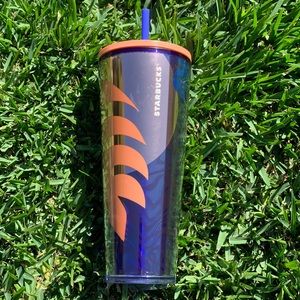 NWT Starbucks Palm Leaves Rose Gold Tumbler- 24oz